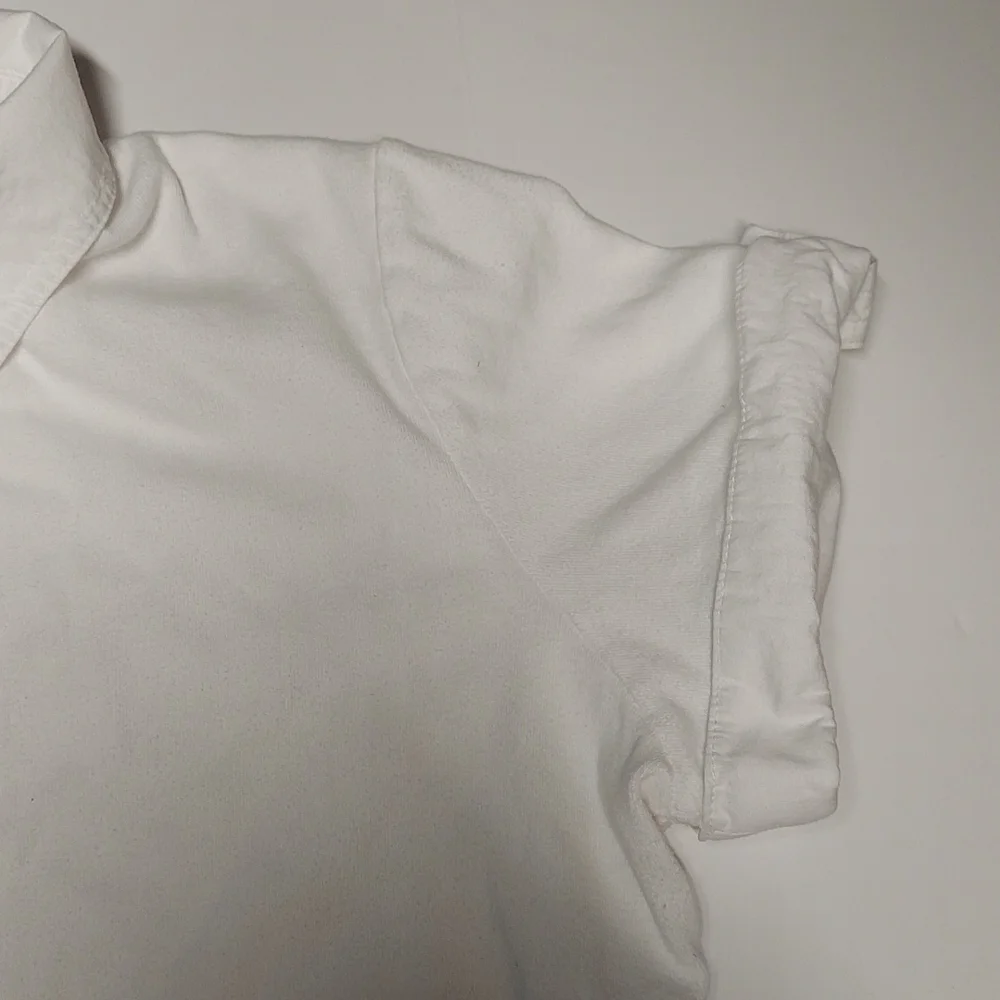 Karen Scott XL 100% Cotton White  Polo